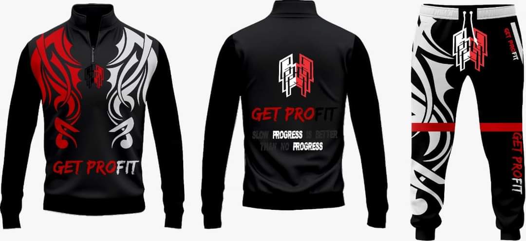 Get Pro Fit Sweatshirts White and black